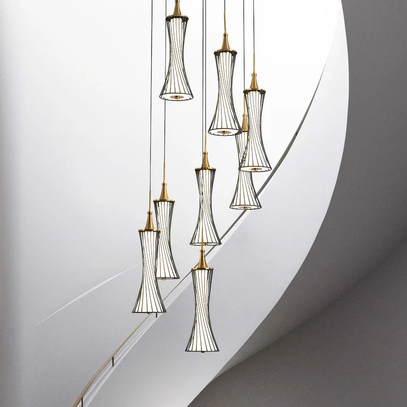 lustre moderne led en cristal pour décoration maison - vue 1 sur 11