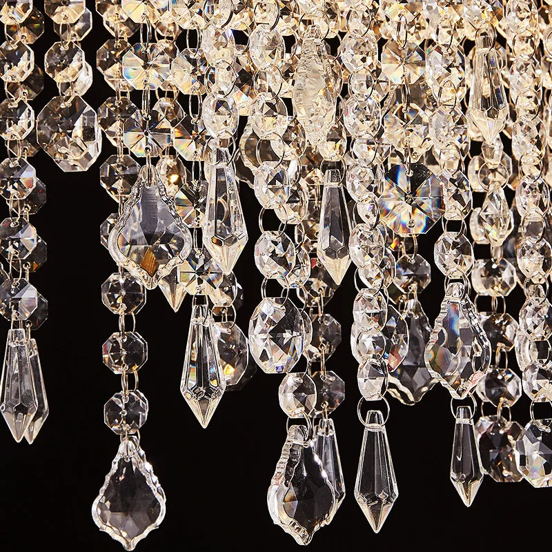 lustre moderne en cristal pour décoration intérieure élégante - vue 6 sur 10