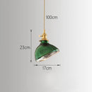 lustre en verre minimaliste japonais éclairage créatif design suspendu
