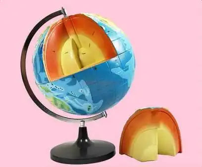 modèle de globe tridimensionnel pour l'enseignement de la géographie - vue 6 sur 6