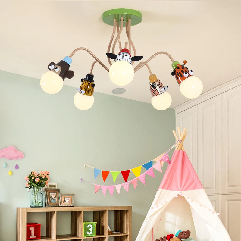 suspension moderne en forme de ballon pour enfants - vue 3 sur 12