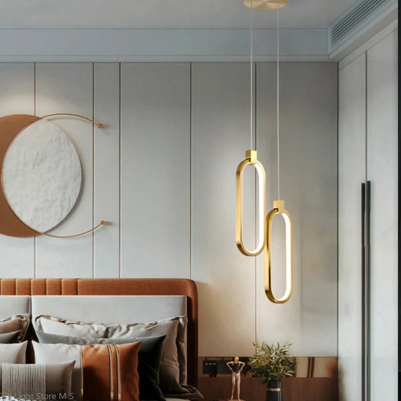 suspension LED design nordique moderne pour intérieur - vue 3 sur 10