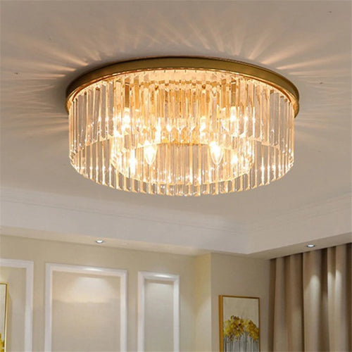 plafonnier moderne en cristal pour décoration intérieure élégante - vue 7 sur 6