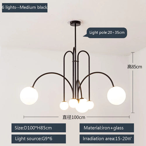suspension moderne design postmoderne pour intérieur élégant - vue 15 sur 21