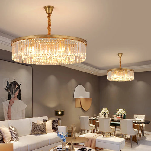 lampe à double usage en cristal pour décor moderne - vue 2 sur 12