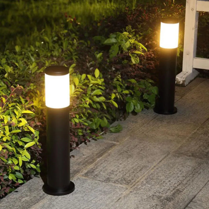 Pilier lumineux led imperméable en acier inoxydable - vue 2 sur 10
