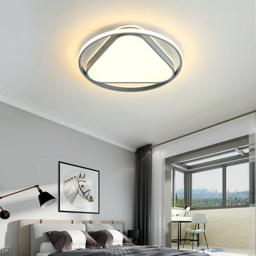 plafonnier moderne décoratif pour intérieur avec lumières led - vue 5 sur 10