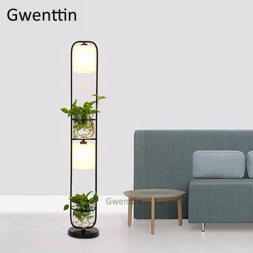 lampadaire moderne à led en verre pour décoration intérieure - vue 4 sur 8