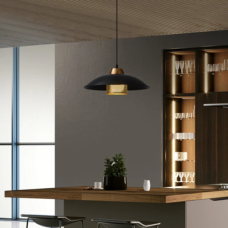 suspension en métal pour intérieur moderne et élégant - vue 3 sur 7