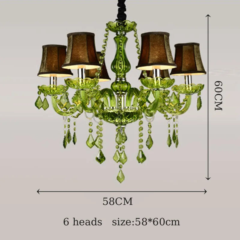 lustre en cristal de luxe pour mariage et restauration - vue 9 sur 13