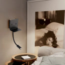 applique murale led moderne avec veilleuse et chargeur usb intégré