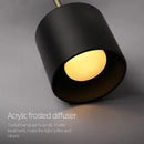 Aisilan appliques murales suspendues de luxe applique murale suspendues noires et dorées 5W luminaire LED pour chambre à coucher et étude