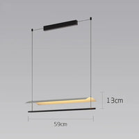 Lustre LED minimaliste design