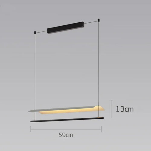 Lustre LED minimaliste design