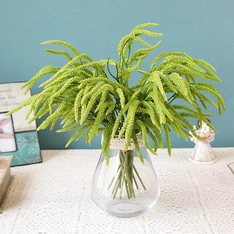 lot de 3 plantes artificielles en forme de larmes d amoureux - vue 4 sur 7