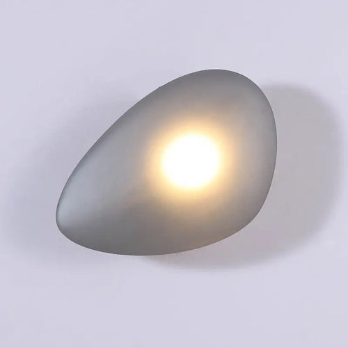 applique murale led galets verre moderne déco intérieur hotel couloir plafonnier éclairage - vue 4 sur 22