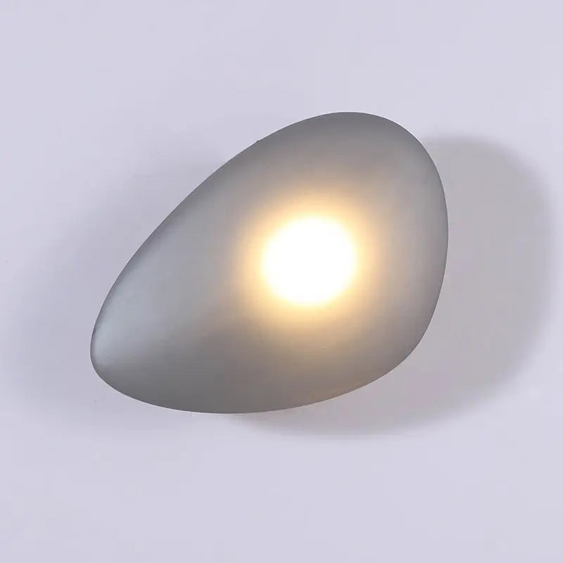 applique murale led galets verre moderne déco intérieur hotel couloir plafonnier éclairage - vue 3 sur 22