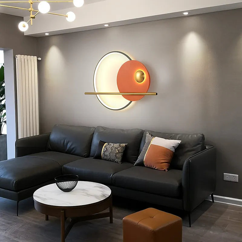 Applique murale LED moderne pour salon - vue 5 sur 23