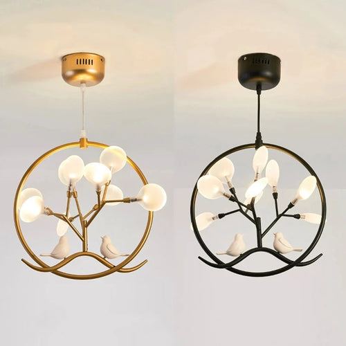 suspension en bois artisanale pour décoration intérieure moderne - vue 2 sur 10