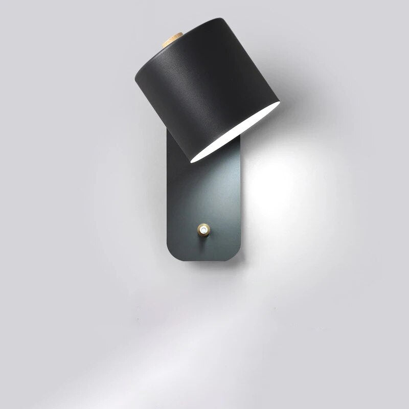 applique murale led intérieur escalier moderne décor salon interrupteur - vue 8 sur 14