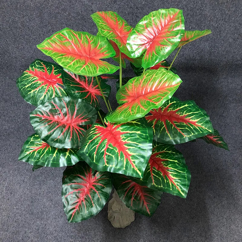 grandes plantes artificielles avec feuilles de palmier décoratives - vue 11 sur 12