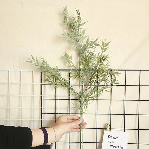 feuilles de fleurs artificielles pour décoration de Noël - vue 2 sur 7