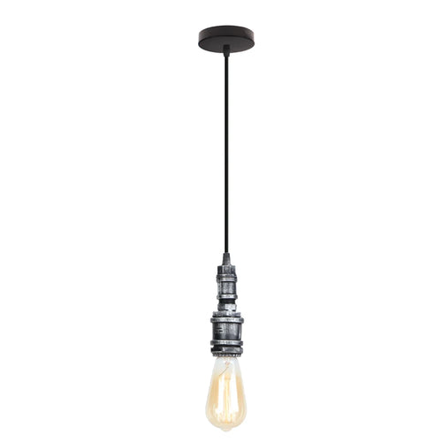 Suspension industrielle rétro avec tuyau d'eau - vue 21 sur 23