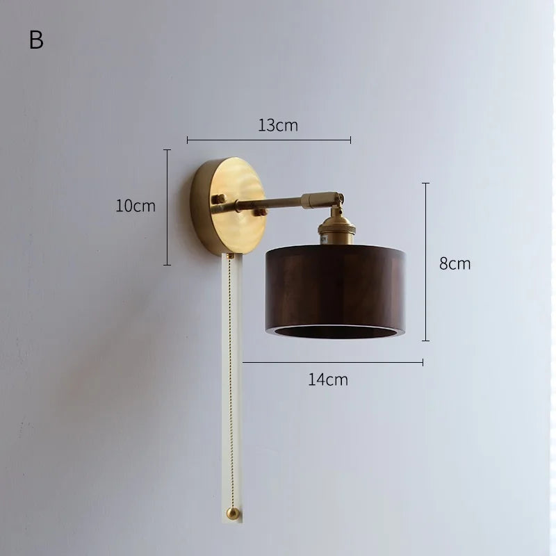 IWHD – applique murale en bois avec chaîne à tirer - vue 18 sur 18