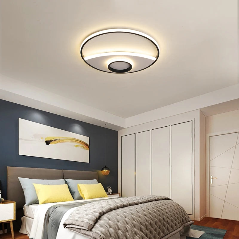 plafonnier design moderne pour éclairage intérieur polyvalent - vue 4 sur 12