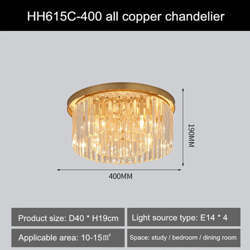 lampe à double usage en cristal pour décor moderne - vue 10 sur 12