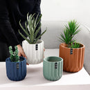 moule silicone pot fleurs créatif style nordique jardinage cylindrique