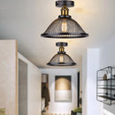 plafonnier moderne à leds style vintage industriel rétro loft