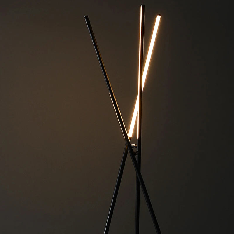 lampadaire nordique moderne design led pour décoration intérieure - vue 6 sur 7