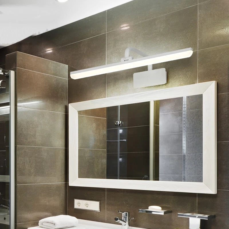 applique murale led moderne pour éclairage miroir décoratif - vue 3 sur 9