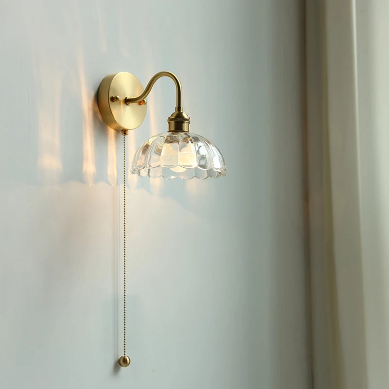 Applique murale LED cuivre moderne nordique - vue 4 sur 23