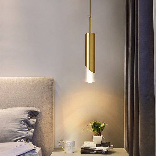 suspension en verre à led pour éclairage moderne intérieur - vue 5 sur 7