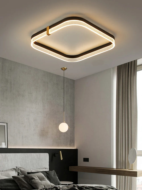 plafonnier led dimmable avec télécommande - vue 5 sur 10