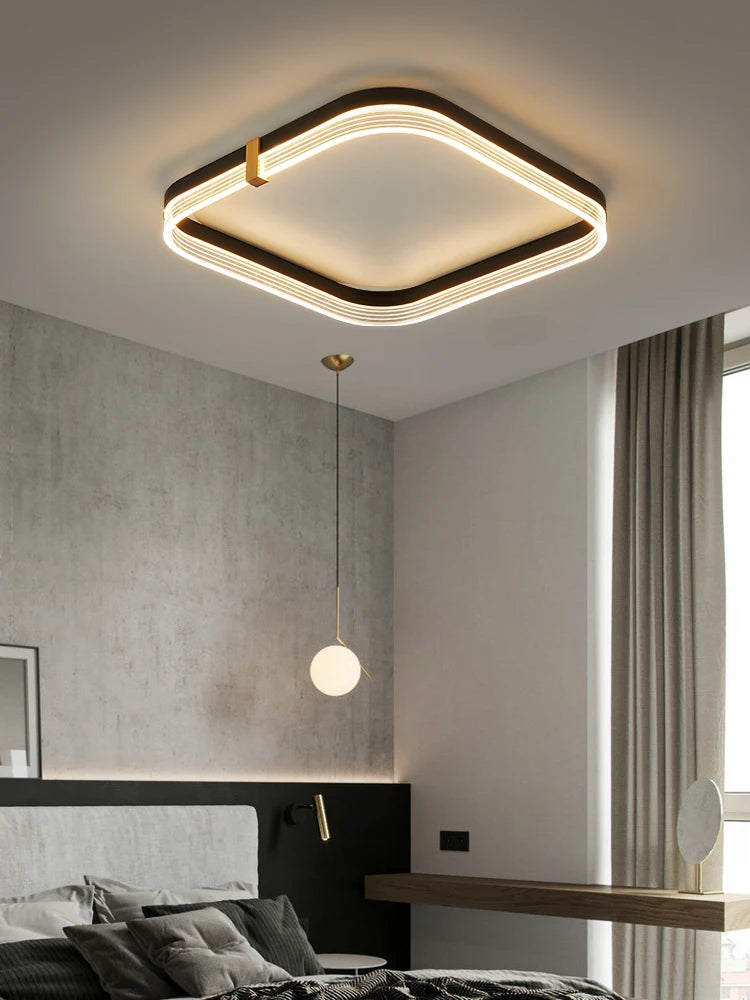 plafonnier led dimmable avec télécommande - vue 5 sur 10