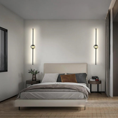 applique murale à led minimaliste et luxueuse pour hôtel - vue 6 sur 10