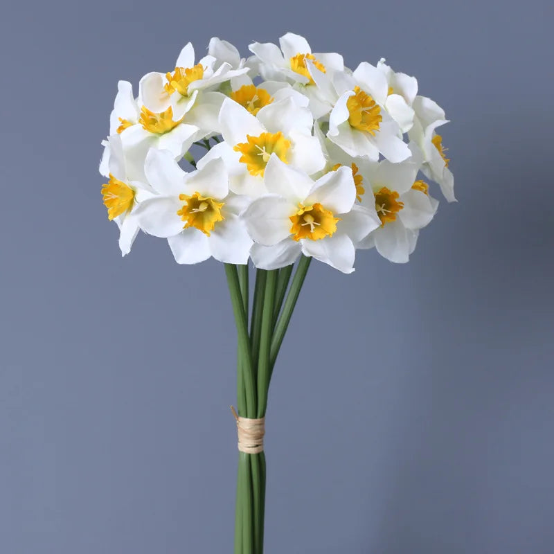 décoration florale en fausses fleurs pour salon mariage - vue 1 sur 8