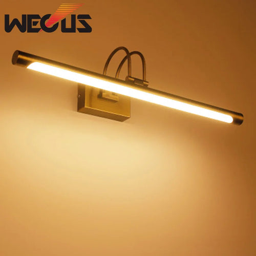 lampe led vintage bronze pour salle de bain hôtel malon - vue 3 sur 6
