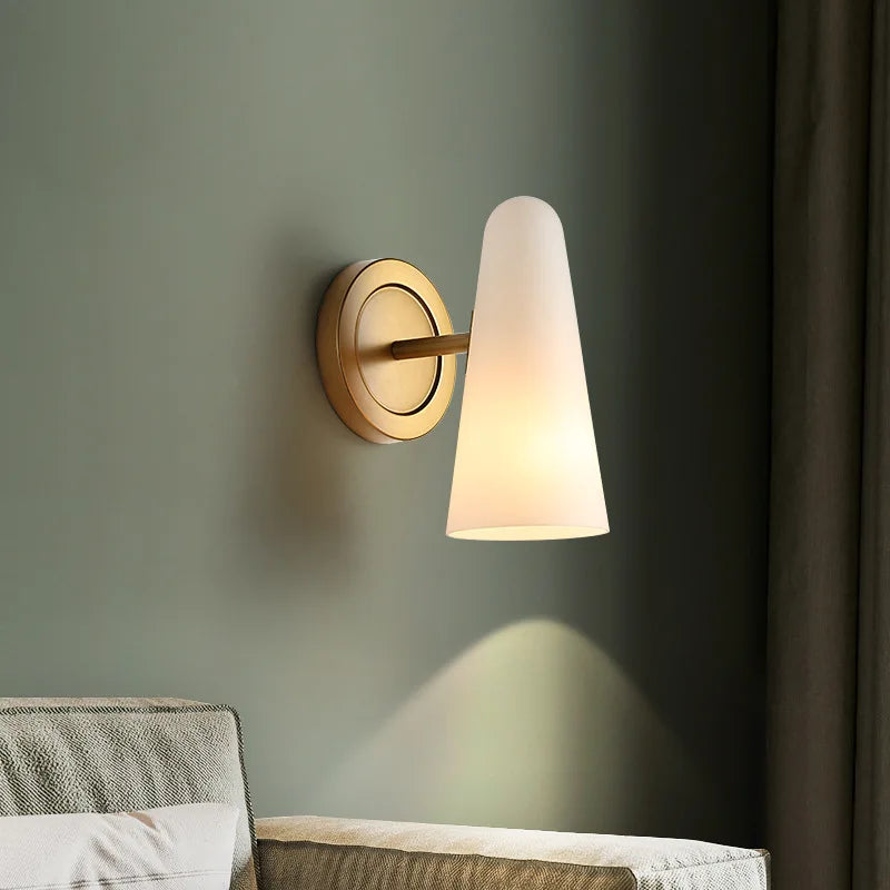 applique murale moderne en verre pour intérieur décoratif - vue 1 sur 6