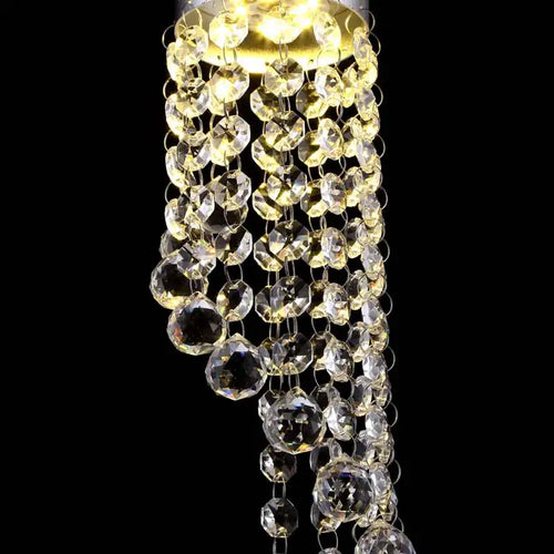 suspension moderne en cristal pour éclairage intérieur décoratif - vue 6 sur 6