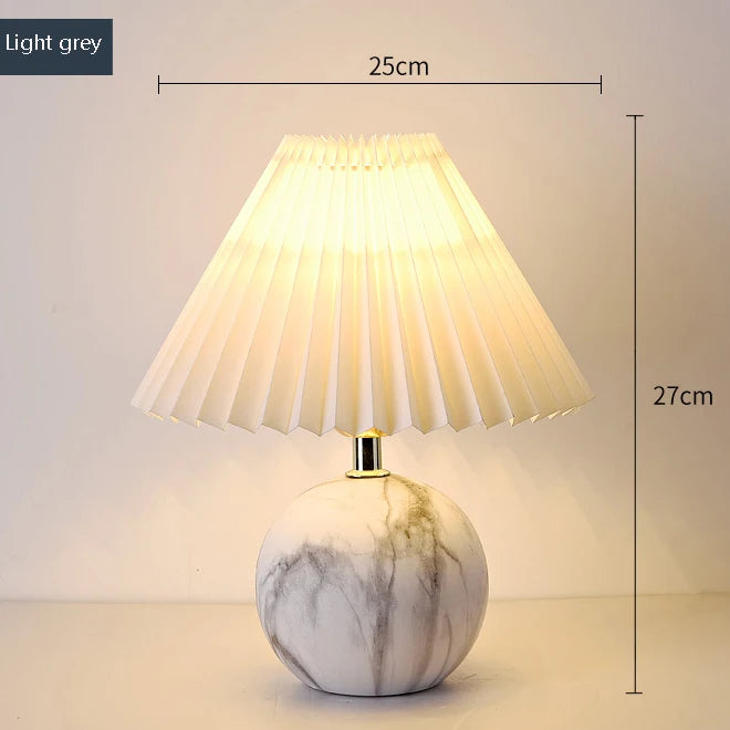 lampe de chevet moderne en céramique pour bureau et veilleuse créative - vue 11 sur 18