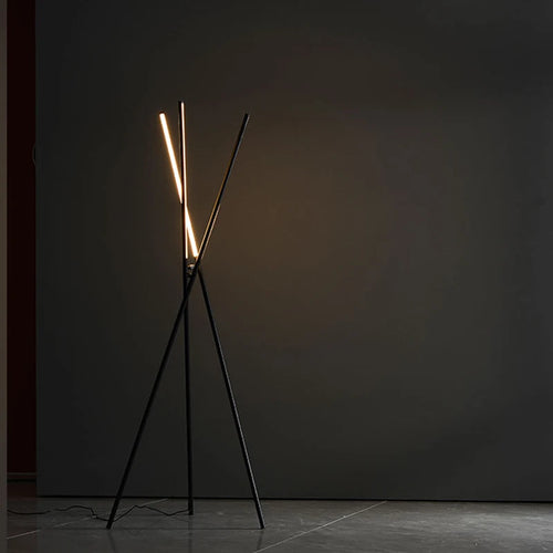 lampadaire nordique moderne design led pour décoration intérieure - vue 5 sur 7
