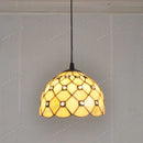 lustre en vitrail style tiffany pour éclairage décoratif antique
