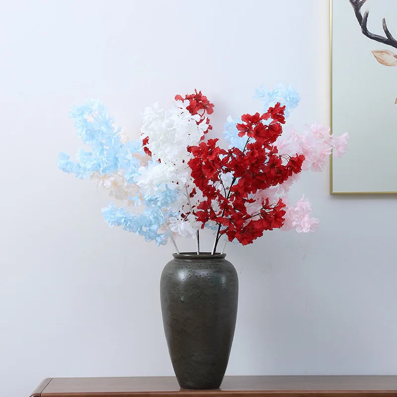 fleurs artificielles hortensia gypsophile pour décoration mariage - vue 5 sur 15