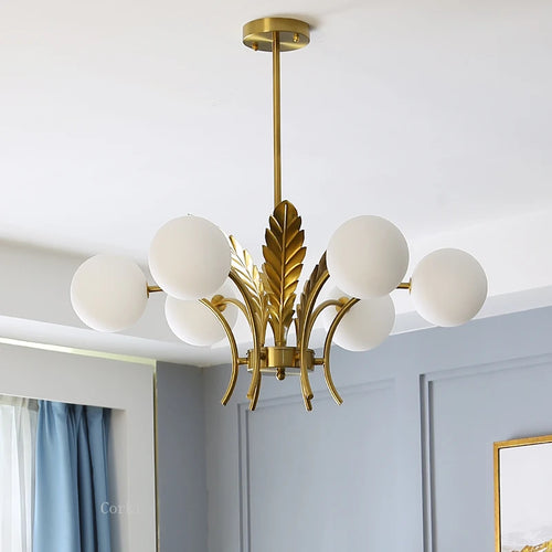 lustre moderne en verre design minimaliste pour intérieur élégant - vue 3 sur 10