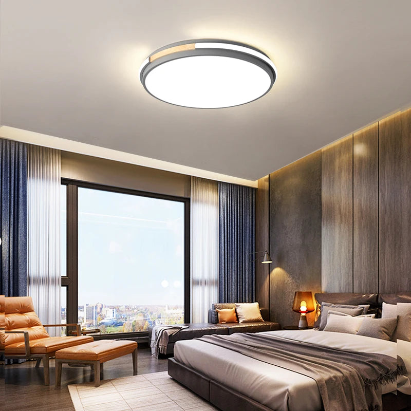 plafonnier rond design moderne pour intérieur lumineux décoratif - vue 5 sur 12