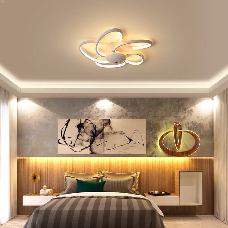 lustre moderne pour un éclairage intérieur élégant et polyvalent - vue 5 sur 6